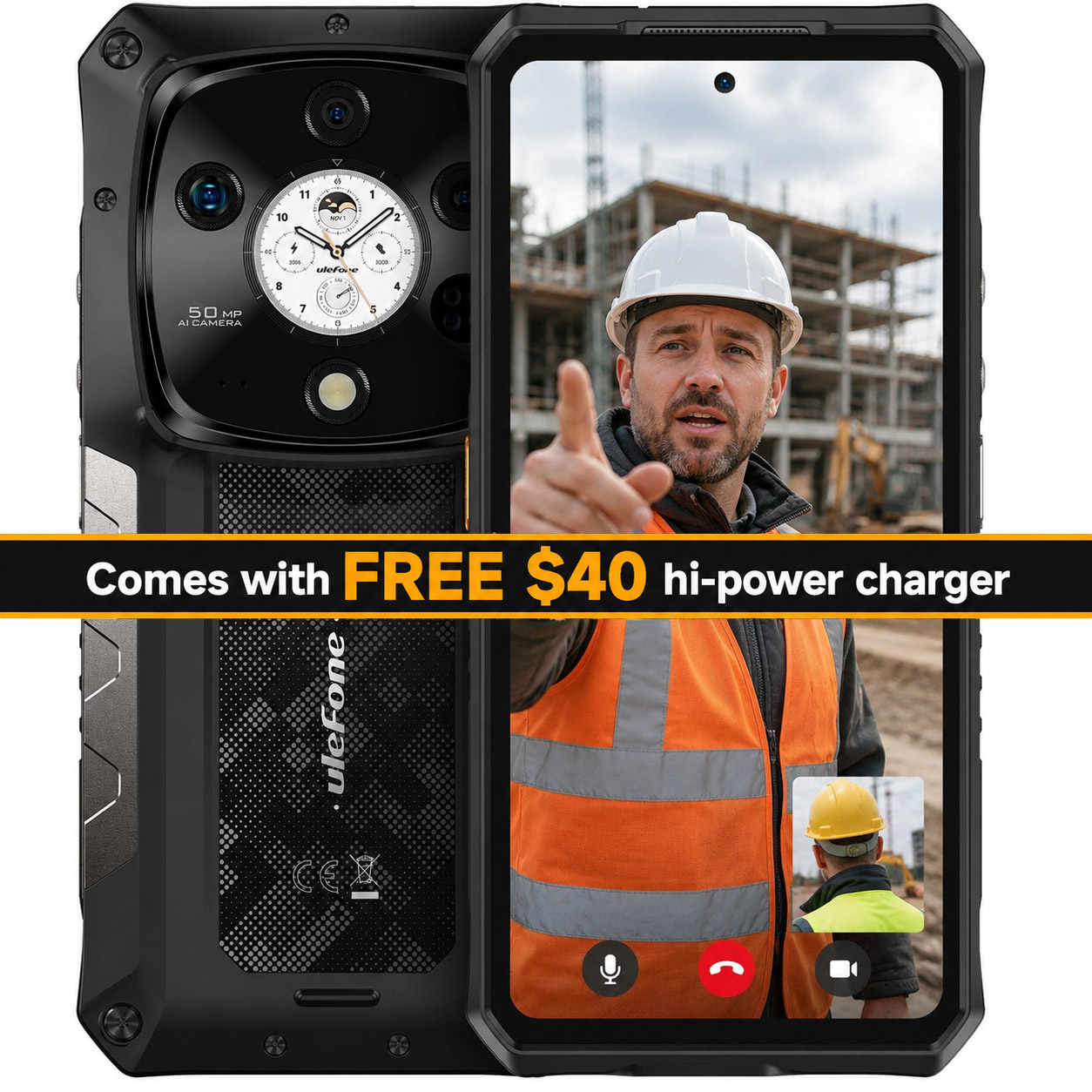 Ulefone Armor 28 Pro 16-32GB/512GB, Dimensity 7300, Android 15