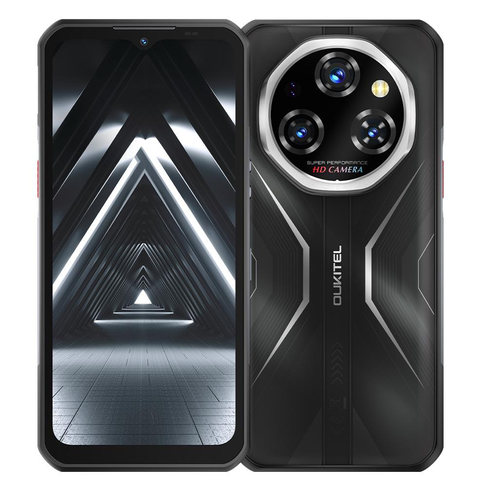 Oukitel WP55 Pro 5G Rugged Phone, 48GB+512GB, 108MP Camera, Fingerprint, 6.6 inch Android 15 Dimensity 7025 Octa Core, NFC, OTG, Network: 5G (Silver)