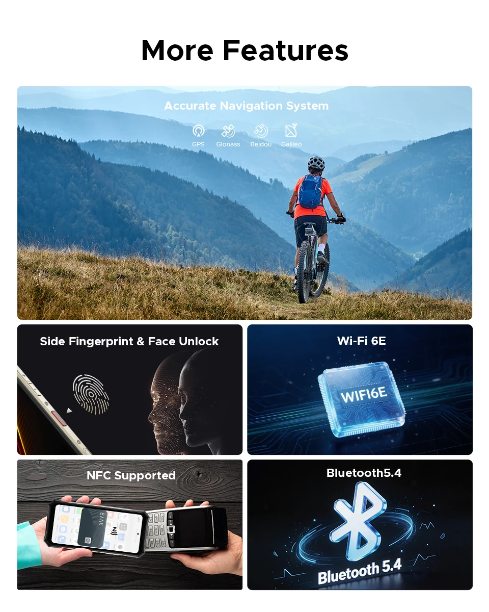 Doogee S300 Pro 5G Rugged Phone, 48GB+512GB Dimensity 8300 6.78" FHD+ 11000mAh Battery 66W 200MP Camera Android 16 - Image 14