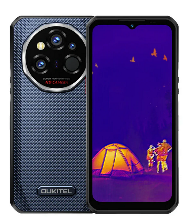 Oukitel WP55 Ultra Thermal 5G Rugged Phone, 36GB+512GB, 108MP Camera, Fingerprint, 6.6 inch Android 15 Dimensity 7025 Octa Core, NFC, OTG, Network: 5G
